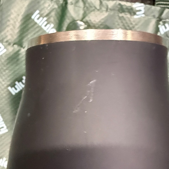 Lululemon Black 16 oz Take a Moment Water Bottle with Tote - Picture 6 of 16